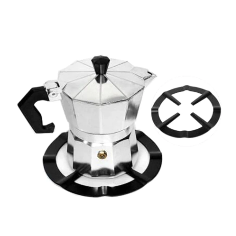 

1Pcs Stainless Steel Gas Cooker Rack Mocha Pot Coffee Pot Rack Kitchen Supplies Gas Stove Coffee Stand