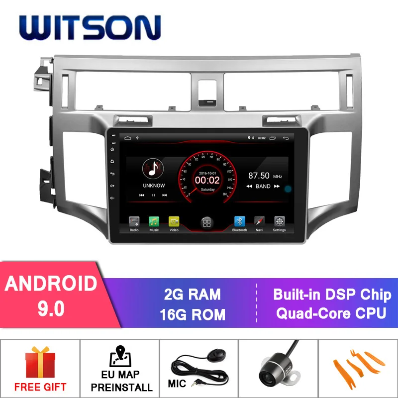 

WITSON 10.2" FULL HD TOUCH SCREEN Android 9.0 Octa core Car GPS Multimedia Navigation for TOYOTA AVALON 2006-2011