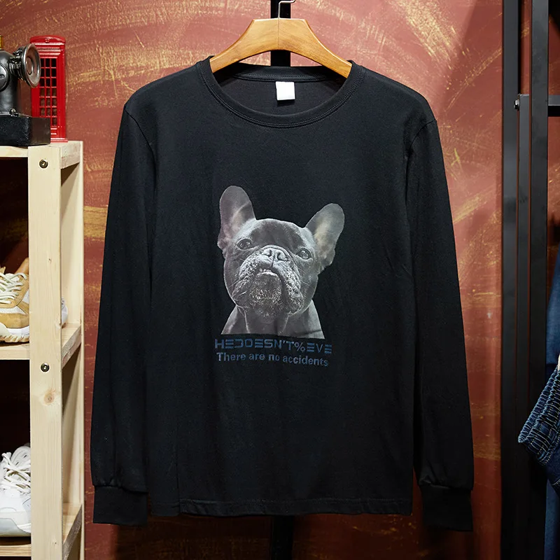 Размера плюс большие 8XL 10XL 12XL Для мужчин футболка с длинными рукавами Осенние футболки; хлопковая домашняя обувь футболка топы 54 52 56-62 64 66 68 150 кг 160 кг