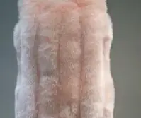Розовый Manteau femme hiver зимние пальто из искусственного меха женские без рукавов жилет из искусственного меха с капюшоном меховой жилет Colete Feminino 6XL - Цвет: Розовый