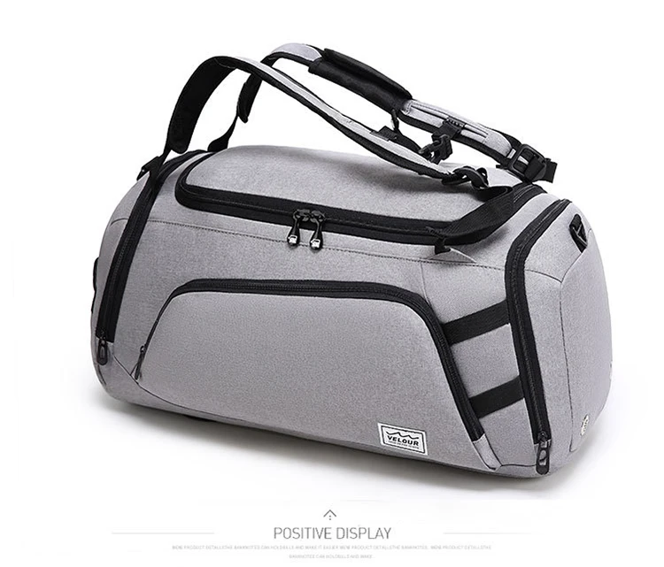 Bolsa de esportes crossbody fitness masculina, bagagem,