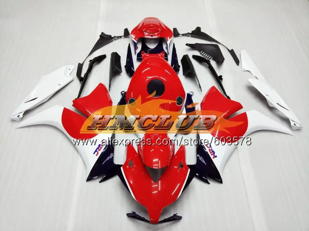 Инъекций для HONDA CBR 1000RR 1000 RR 2012 2013 83CL. 4 CBR1000 RR CBR1000RR 12, 13, 14, 15, 16, белые, красные обтекатели - Цвет: No. 9