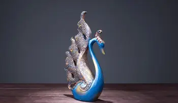 

colorful swan , handmake swan,home decoration swan , couple swan