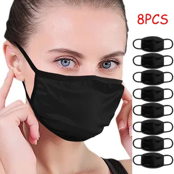 

8PCS Unisex Windbreak Seamless Outdoor Riding Quick-drying proof Keep Mask Mouth Face Cover mouth caps Cover Case