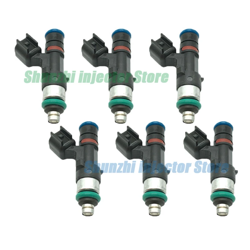 6 шт. Топливные форсунки для Buick анклав 3.6L V6 2007-2010 Сатурн для GMC 12602223 0 280 158 154 0280158154