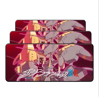

Darling in the franxx Anime Lock Edge Mouse Pad Large Office Gaming Mousepad dest Keyboard mat for Notbook Table Mat