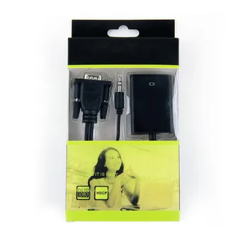 

VGA to HDMI Converter Cable Adapter With Audio with power 1080P VGA HDMI Female Adapter for PC Laptop Connect to HDTV VGA2HDMI