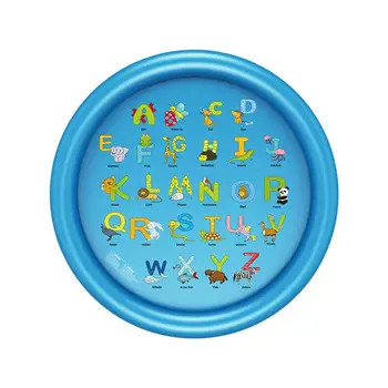 

Summer Children's Alphabet Play Pad Outdoor Child Game Pad Sprinkler Toys Thickened Boy Girl Water Spray Pad