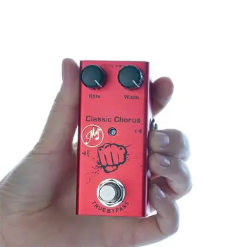 

JDF-5 Electric Guitar Effector Red Classic Chorus with Led Light