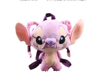 

2 style 30cm Stitch Plush Backpack cute Stitch Bags Dolls Gift for children new year doll