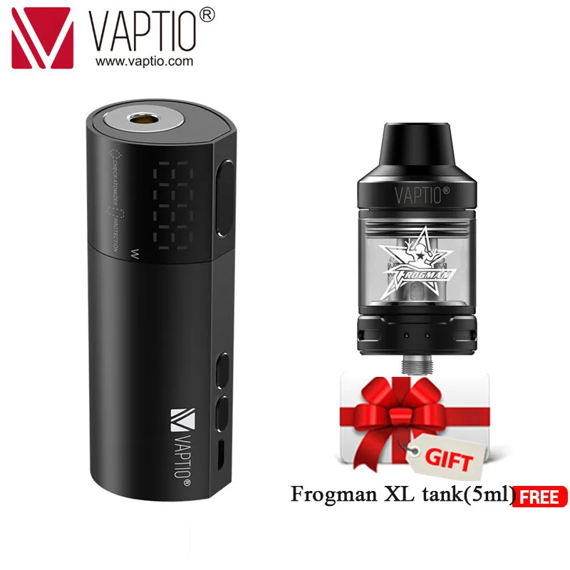 

Vaptio VEX100 Vape Mod Powered By 21700/20700/18650 Battery electronic cigarette Box Mod Fit E Cigarette Vaper Vapor