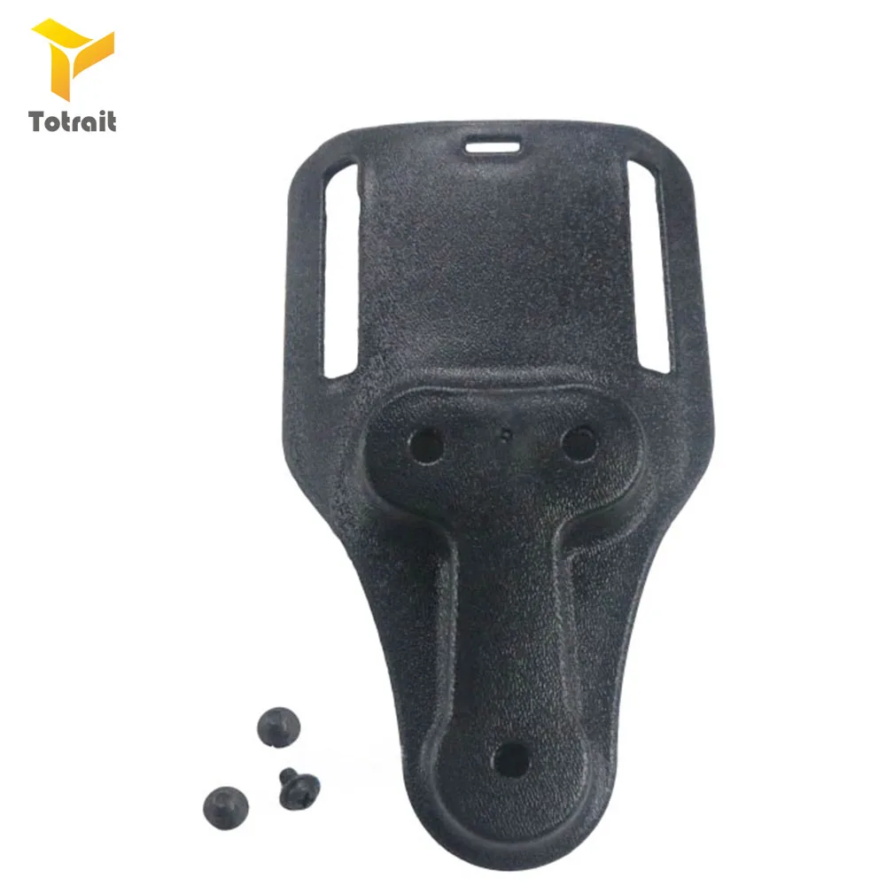 TOtrait Тактический Glock 17 19 22 23 31 32 Airsoft кобура для пистолета Талия охотничий пистолет правая рука ремень аксессуары для кобуры - Цвет: yaoban-BK