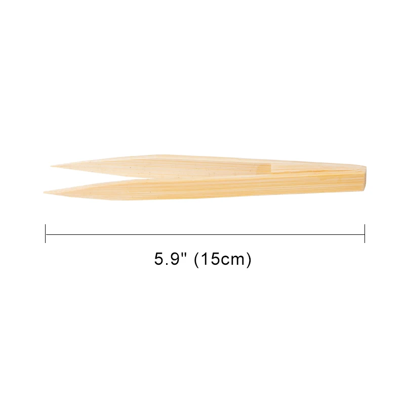 Wooden Tea Clip Bamboo Kitchen Salad Food Toast Tong Tweezer Bacon Sugar Ice Tea Utensil Teaware Accessories 10pcs bamboo tea accessories wooden food tongs bamboo tongs tea bag tongs