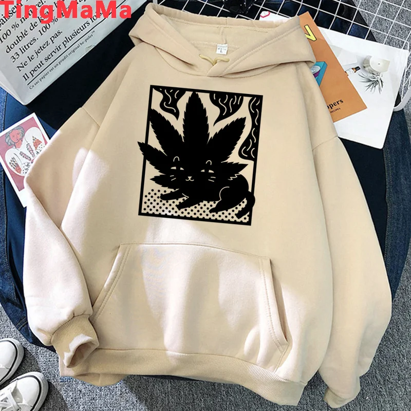 thumbnail image 1 of Bong Weed-sudaderas con capucha para hombre, ropa de calle con estampado de anime, de gran tamaño, 1 of 3