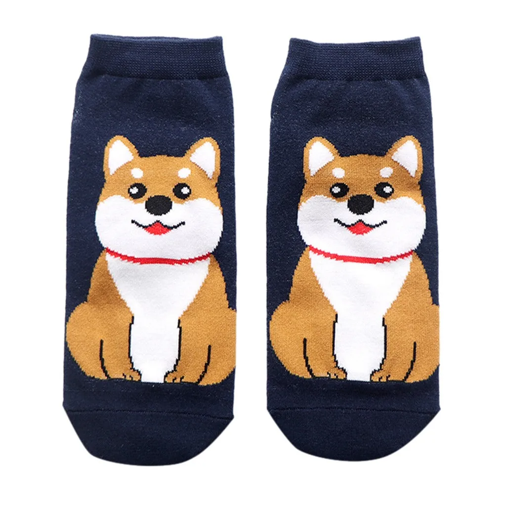 SAGACE Explosion Женские повседневные хлопковые носки с анимационным принтом милые