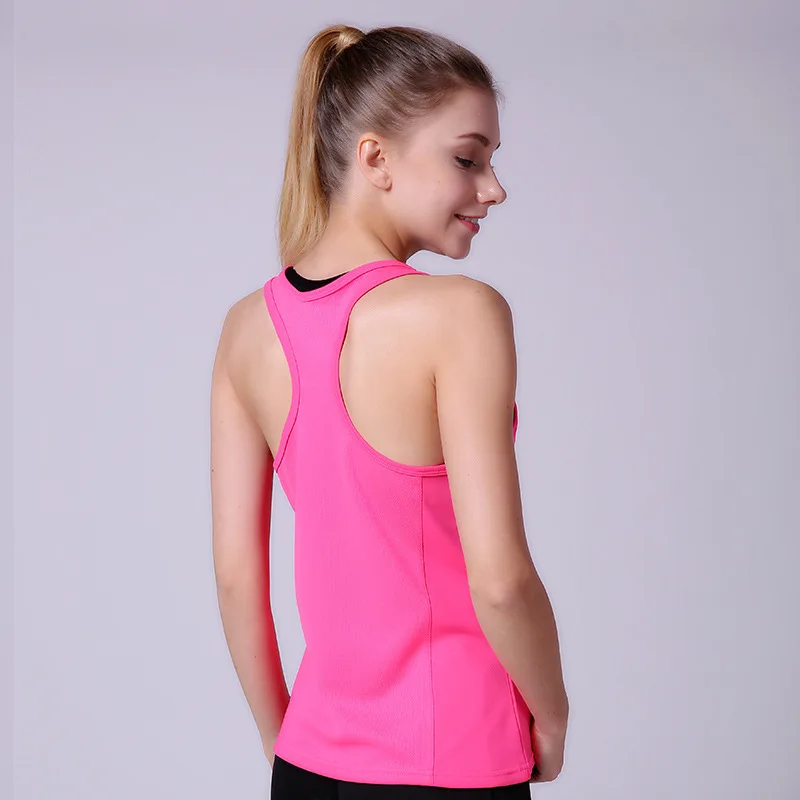New Arrival Spring New Style Running Fitness Yoga Vest Outdoor Sports Slim Fit Yoga Suit Quick-Dry Vest