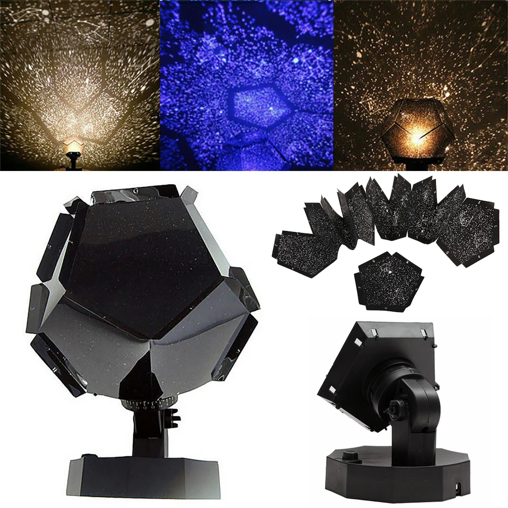 

Starry Sky Projector Light Four Seasons Constellation Stars Projection Lamp Romantic Sleep Night Lamp Home Decor Light Kid Gift
