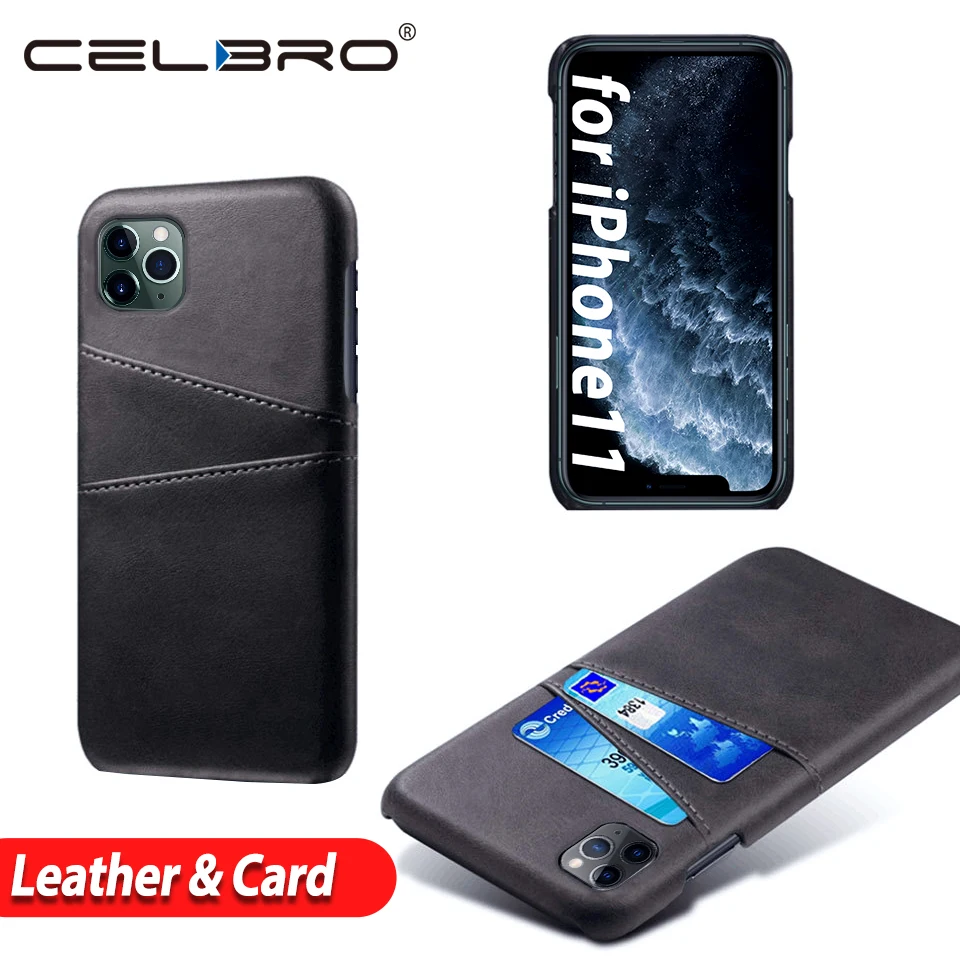 

New Card Wallet Case For Iphone 11 Pro 11pro Max Apple Card Protective Case Coque For Iphone11 Iphone-11 Pro Pu Case Casing Cas