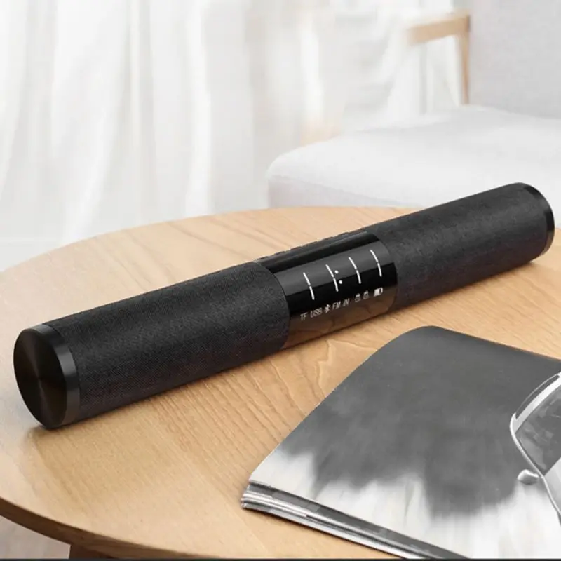

Fashion Portable Home Bluetooth Speaker Surround Subwoofer With Alarm Clock (Without Bracket)