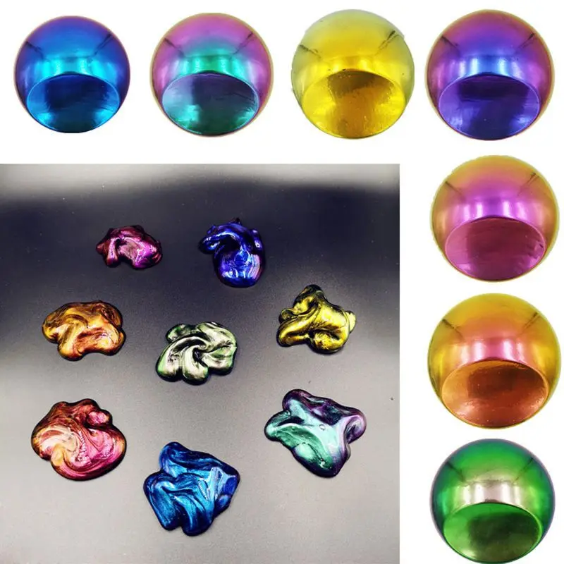 Mirror Chameleons Pigment Pearlescent Epoxy Resin Glitter Magic Discolored Powder Resin Colorant Jewelry Making Tools epoxy resin pigment pearlescent powder pigment pearl powder pigment