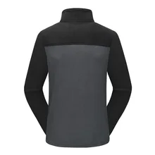 Полярная флисовая мужская куртка осень и зима стиль кардиган дышащий ветрозащитный кардиган плащ куртка в одном