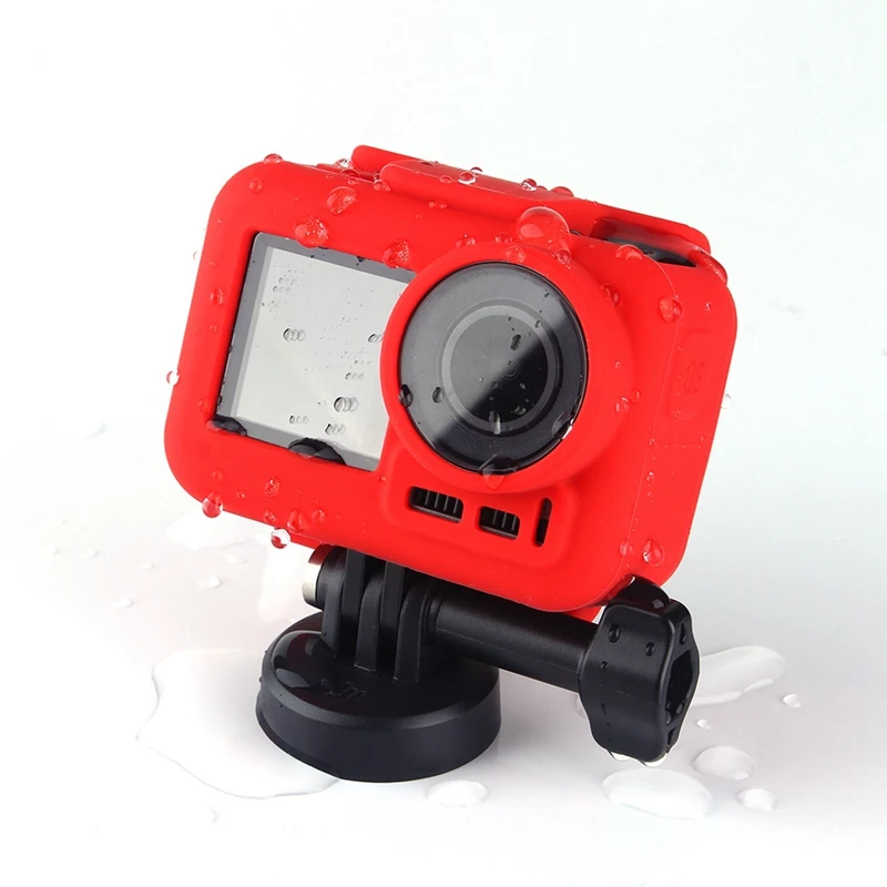 Силиконовый защитный чехол для камеры Dji Osmo Action Sport camera Защитный чехол рамка аксессуары
