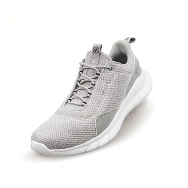 Gray Size40 Новинка; Xiaomi Mijia Freetie; светильник; спортивная обувь для бега; мужские Городские кроссовки с дышащей сеткой; подошва EVA; стильная повседневная обувь - Цвет: Gray Size40