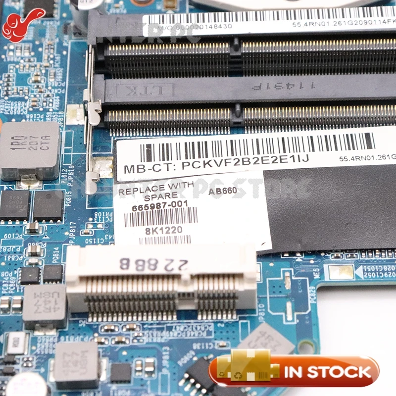 NOKOTION 665987-001 для hp павильон DV7-6000 серийная материнская плата для ноутбука HM65 DDR3 HD7400M графика полный тест
