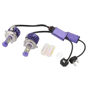 

2pcs LED Headlight Kit H4(9003/H4/HB2) 80W 3000K LED Pro Light Bulbs