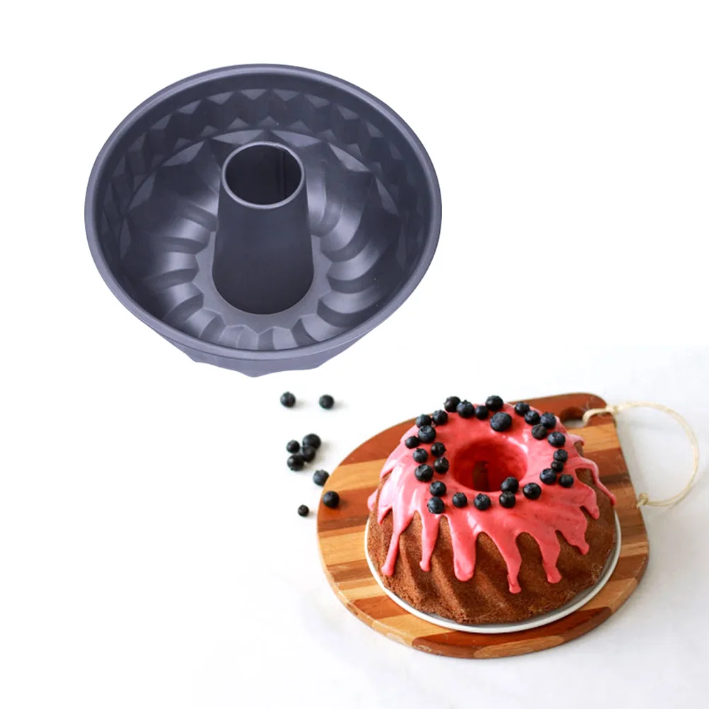 

DIY Bread Round Nonstick Bakeware Cake Tins Cake Pan Baking Mould Tray Bundt Kugelhopf Savarin Carbon