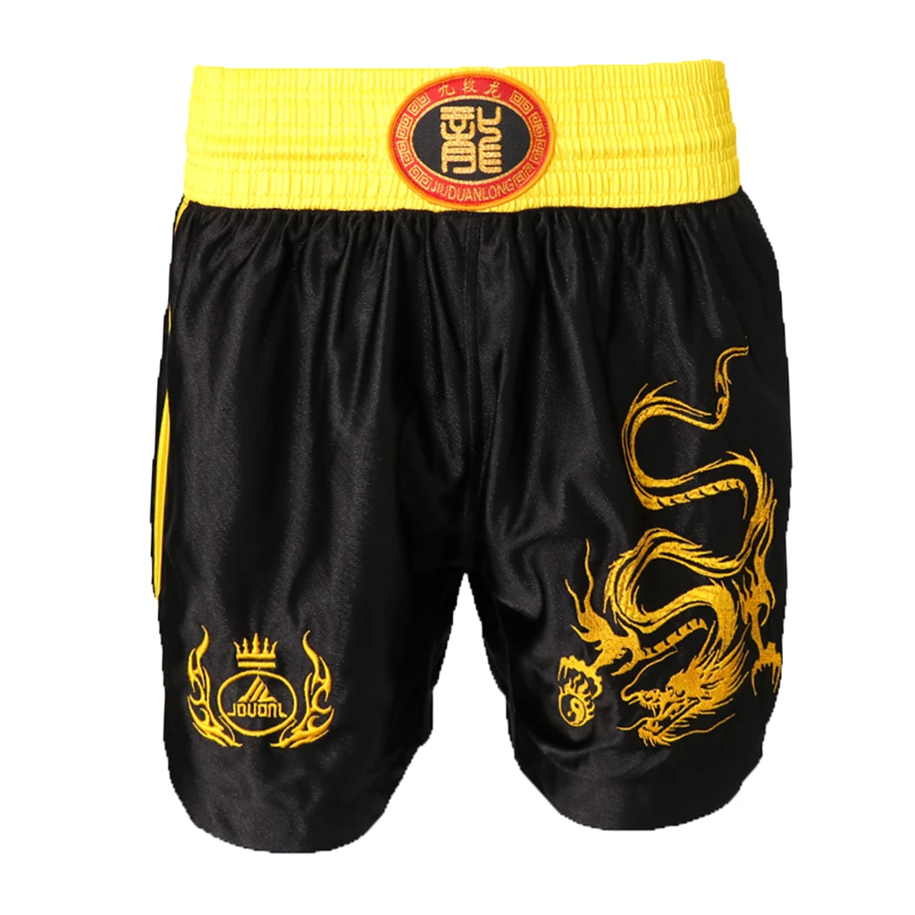 Муай Тай боксерские трусы MMA для фитнеса, спортивные шорты