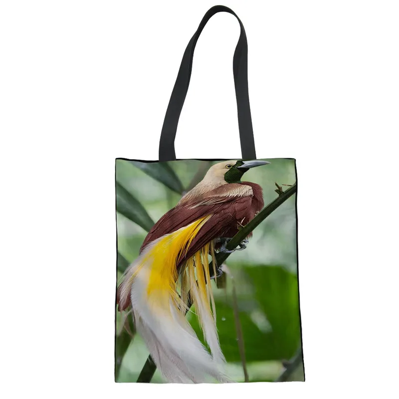 Новинка Fsahion Wo мужские сумки красивая птица печатных вместительная сумка для девушек дорожные плечевые сумки для мужчин Sac Femme Nouveau Прямая поставка