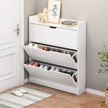 Armoire à chaussures multifonction pour femmes, meuble de grande capacité permettant de gagner de l'espace