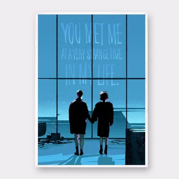

Fight Club movie Poster Canvas Poster Wall Pictures for Living Room