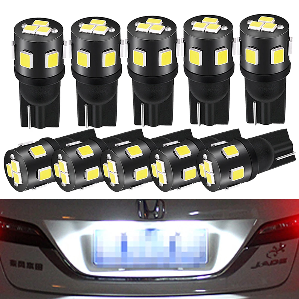LED Bulb T10 W5W Car License Plate Light For Kia Sportage 2011 2019 Ceed Cerato Rio 3 4 Optima KX5 X Line Auto Dome Trunk Lamp | Автомобили