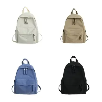 

Fashion Rucksack Canvas Backpack School Bag Casual College Daypack for Teenager