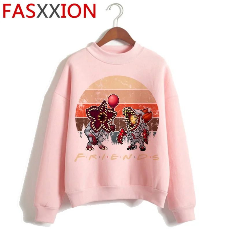 Странные Вещи Eleven Harajuku Забавный мультфильм Толстовка для женщин вверх дном Ullang толстовки друзья не лгут Графический Hoody женский - Цвет: H4350