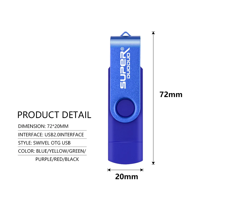 Смартфон Флэшка OTG USB Flash Drive cle usb 2,0 stick 64G портативный флэш-накопитель 4g 8g 16g 32g 128G устройство для хранения