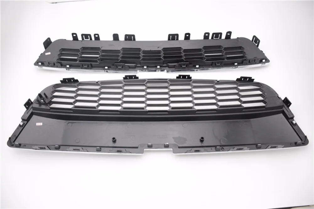 2 шт передний нижний + верхний бампер сотовая сетка решетка радиатора для Chevrolet Aveo