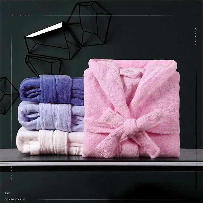 Hooded Children Toweling Terry Cotton Bathrobe Boys Kids Thicken Winter Bath Robe Little Girls Dressing Gown L192 child bathrobe,kids robe