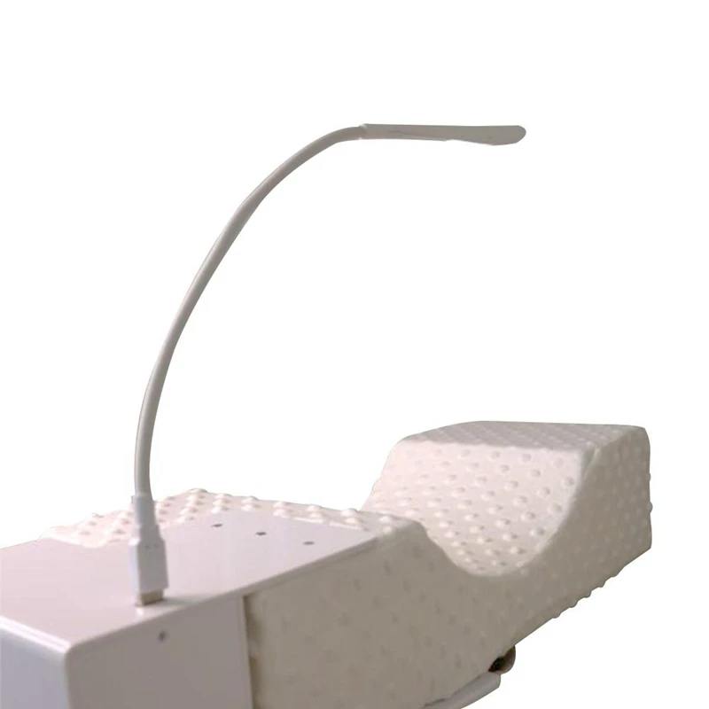 ABUI-Eyelash Extension Pillow Flannel Salon Lash Pillow Makeup Tools Grafting Eyelash Pillow Ergonomic Support Extension Curved