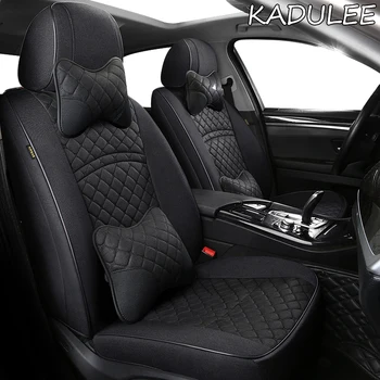 

KADULEE Custom FLAX car seat covers set For Honda Spirior Elysion SHUTTLE Greiz UR-V GIENIA INSPIRE Automobiles Seat Covers