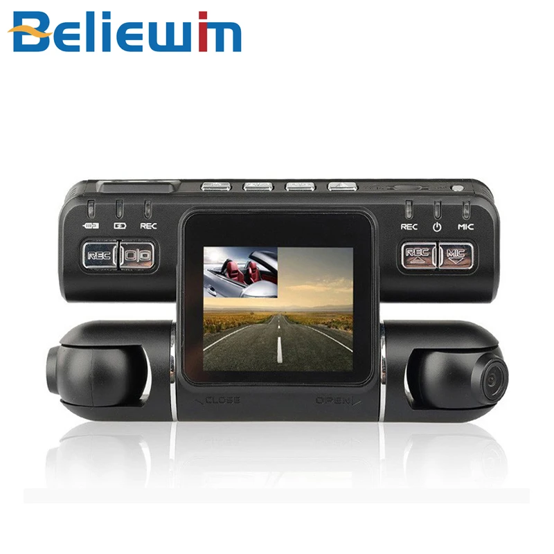 Автомобильный видеорегистратор Beliewin с двумя объективами I4000 камерой Full HD 1080P 2