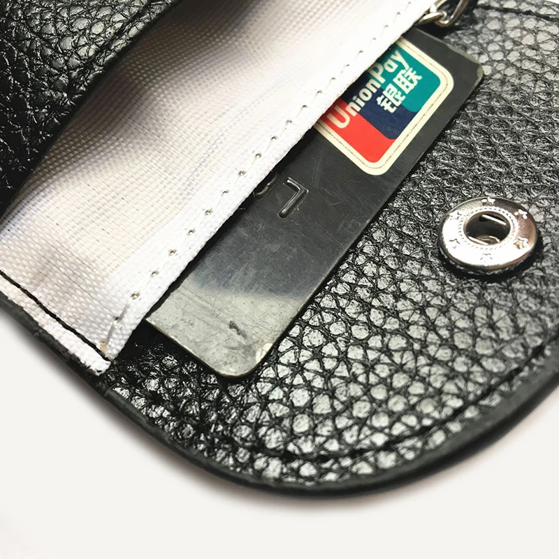 PU Faraday ключи RFID сигнальный блокатор чехол противоугонные сумки без ключа Автомобильный ключ чехол для ключа для защиты конфиденциальности BAG1070