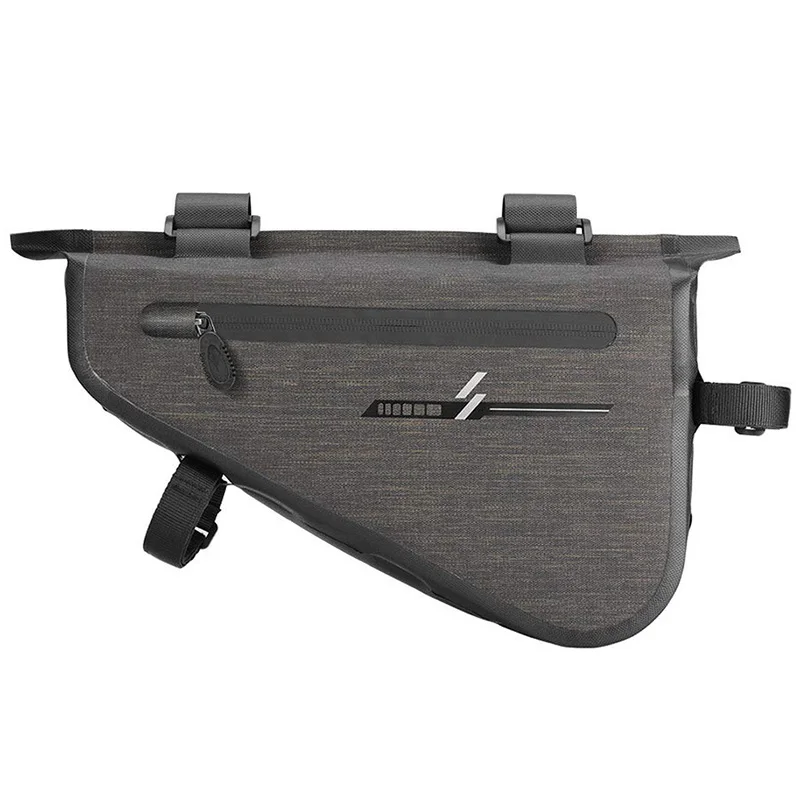 

Frame Bag Triple-cornered Large Capacity Waterproof Bag for Bike Tube Quick Release Bag
