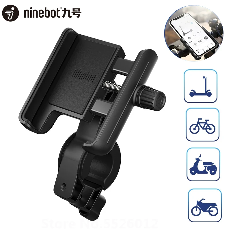 Ninebot Scooter Handlebar Phone Holder Suitable for Electric Scooter Ninebot G30 Max Bicycle Motorcycle Kickscooter Stand - ANKUX Tech Co., Ltd