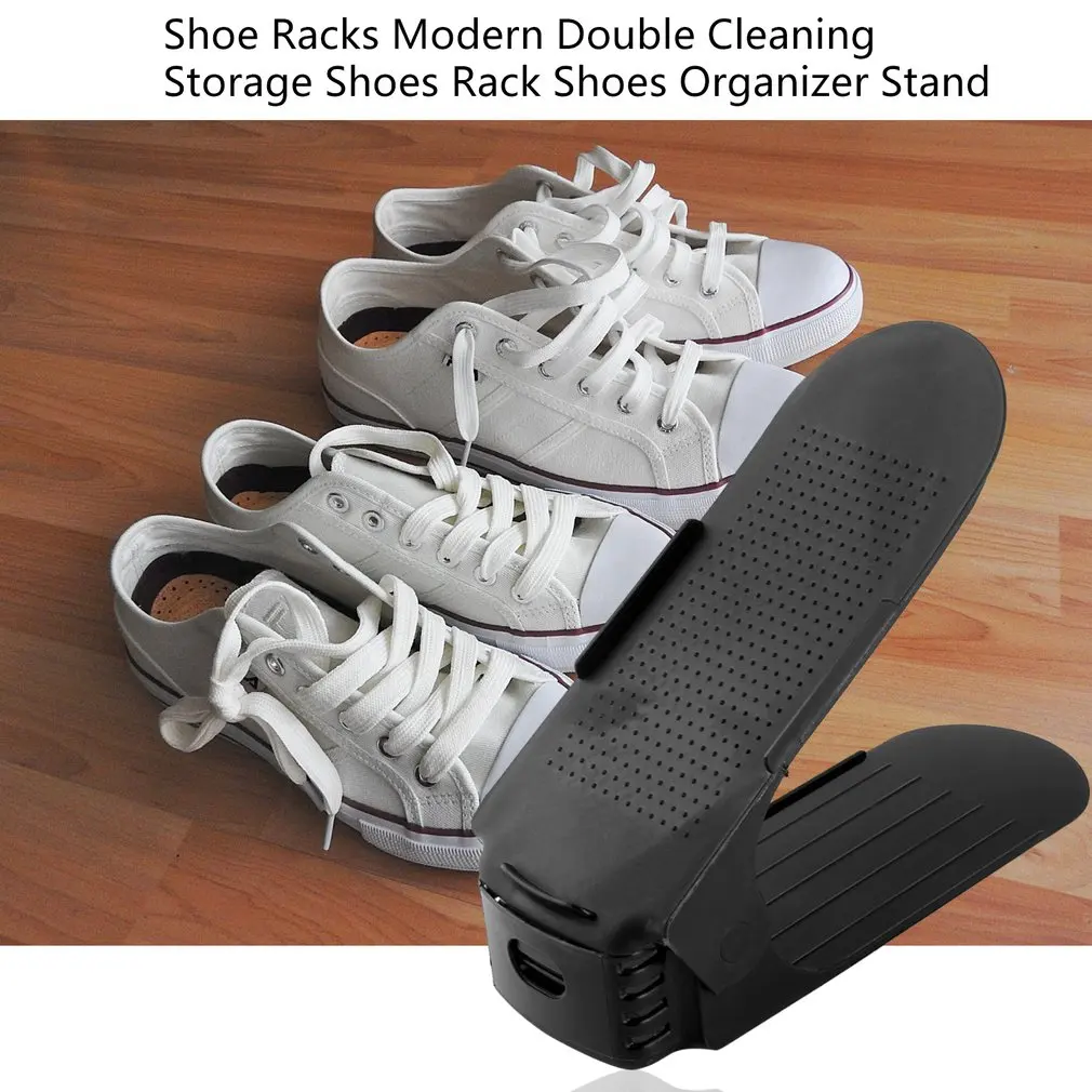 1 шт. модные стойки для обуви, подставка для двойного хранения обуви, удобная обувная коробка, защитная обувь, органайзер, подставка, полка
