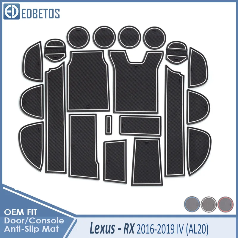 Грязный коврик для Lexus RX 300 200t 450h RX200t RX300 RX450h аксессуары RX двери паз ворота слот подставка