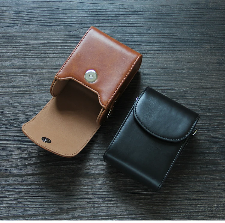 Camera Bag Leather Case Cover camera case camera lens bag For Canon Powershot G9x II G7x Mark II III SX740 SX730 SX720 SX710 SX700 SX620 SX610 SX600 HS
