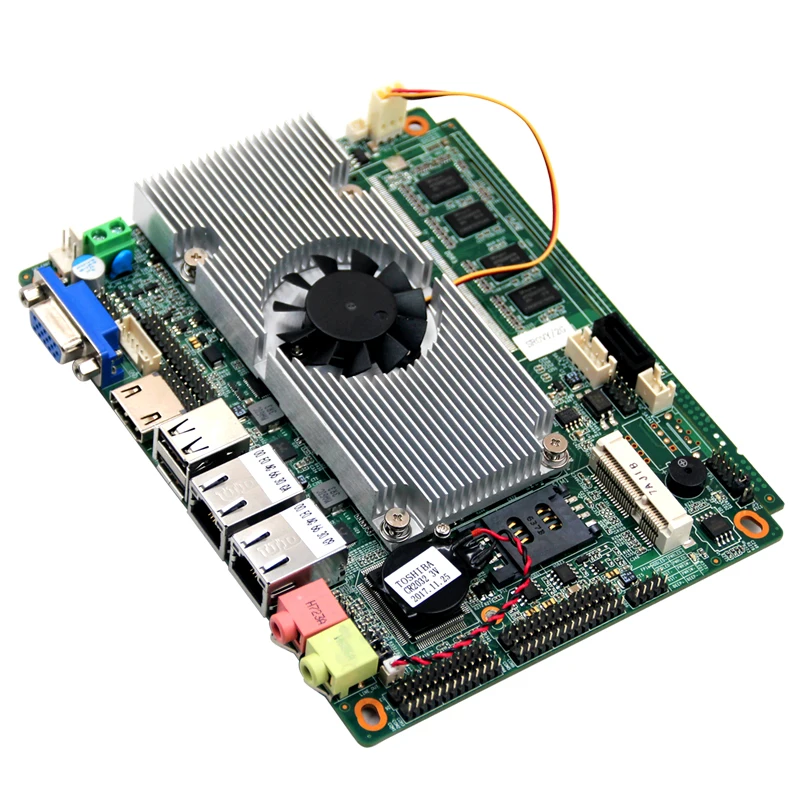Промышленная материнская плата компьютерная материнская плата с 2* RTL8111EL PCI-E Gigabit Ethernet LAN